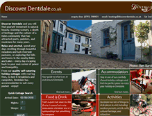 Tablet Screenshot of discoverdentdale.co.uk